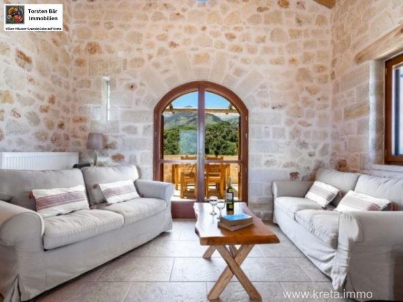 Melidoni, Apokoronas Kreta, Melidoni Villa mit 2 Schlafzimmern/2 Bädern mit privatem beheiztem Pool Haus kaufen